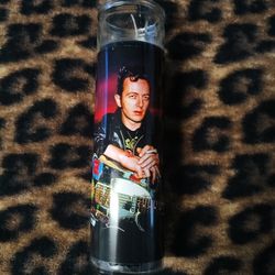Joe Strummer 8" Black Candle