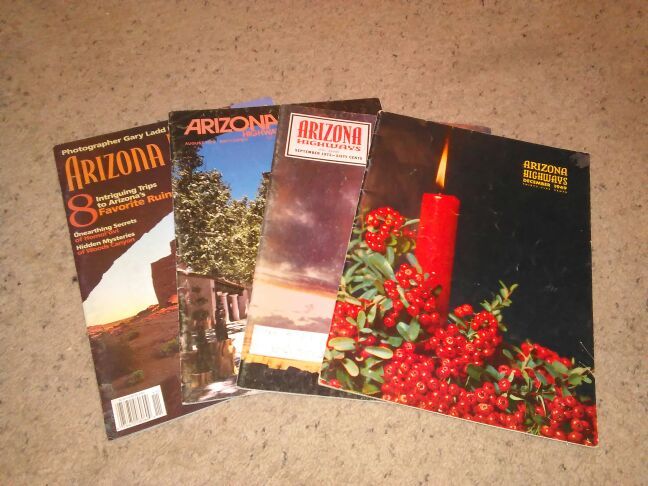 Vintage Arizona Highway Magazine's ~ Collector Magazine's
