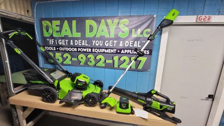 Greenworks 80-Volt 3-Tool Combo Kit -BRAND NEW