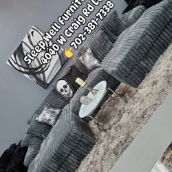 🤴 XL Double Chaise Sectional 👉Furniture Queen Bedrooms, Dining Table Sets Avail 