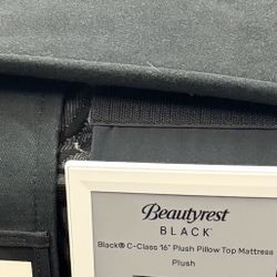 $5,000 Retail Luxury Beautyrest Black Queen + Smart Adjustable Base (Massage, Tilt, Bluetooth)