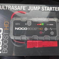 New Noco Gb70 2000amp Jump Starter 