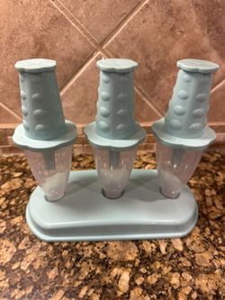 Popsicle Molds-set of 3 w/stand 