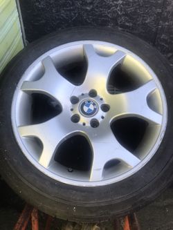 Two stock BMW tires 255/50R19