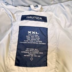 NAUTICA XXL HOODED LONG WINTER PARKA