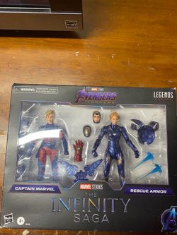 Marvel Legends Captain Marvel & Rescue Armor