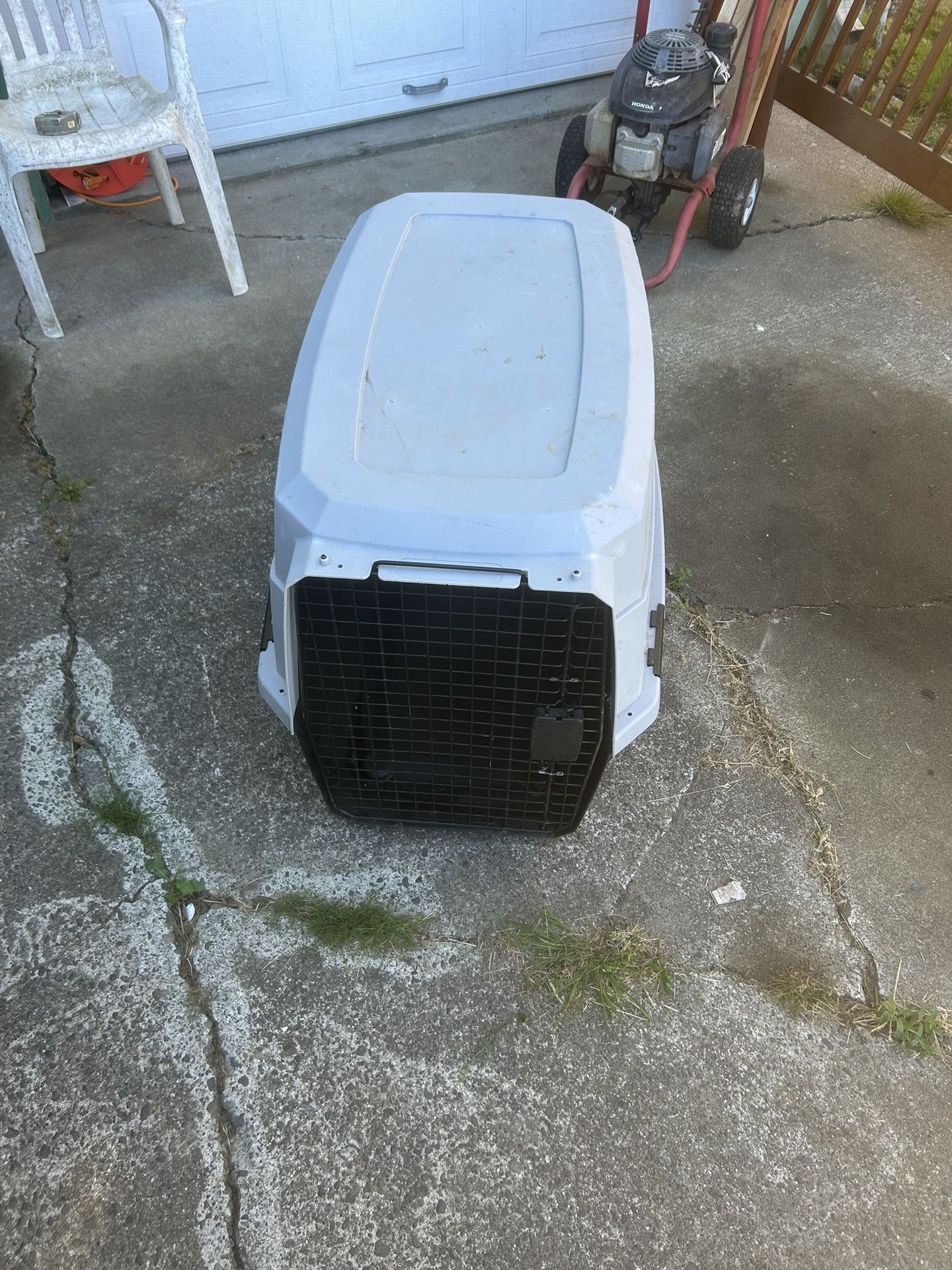 Dog Crate.