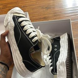 Maison Mihara Yasuhiro Peterson OG Sole Canvas Low 'Black'