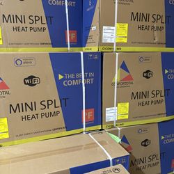 Mini split with WiFi & compatible with Alexa  110v cool and Heat CONFORTOTAL BRAND