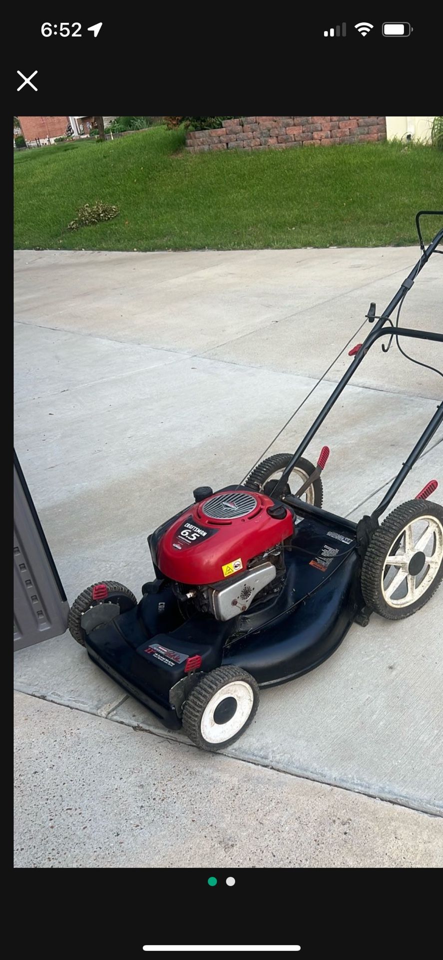Self Propelled Mower