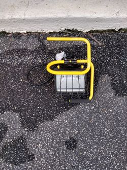 Electric light for workman.