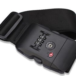 New Long Cross Luggage Straps for Suitcase Travel Belts with TSA Lock