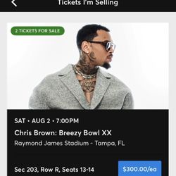Chris Brown Tickets 