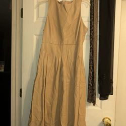 EN SAISON VEGAN LEATHER DRESS NEW W TAG