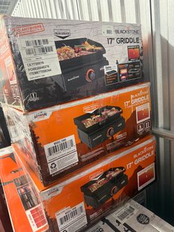 bkackstone 17' griddle brand new