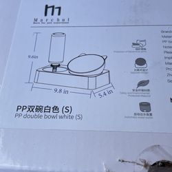 Kitty Food And Water Dish Set