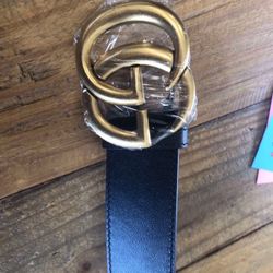 GG leather  belt 105 cm