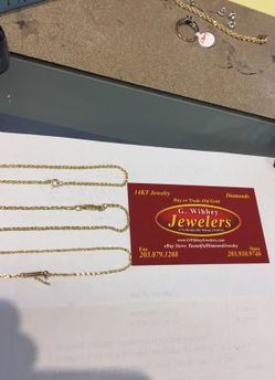 14 Kt gold bracelets