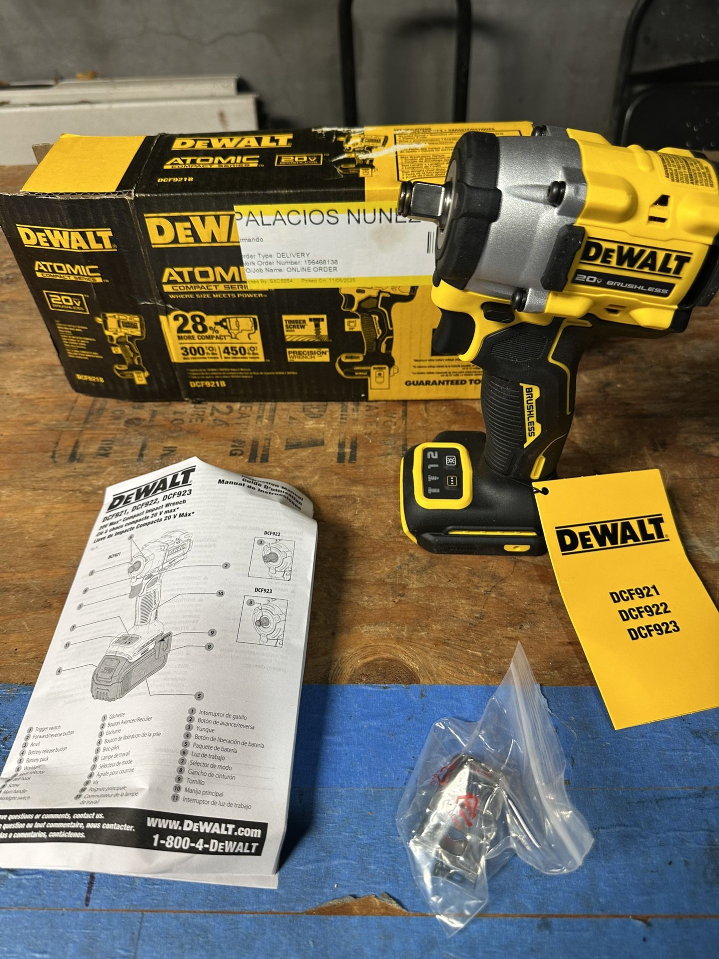 Dewalt 1/2 Inch Impact Wrench