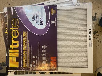 Furnace filter Bundle in assorted sizes (NEW)