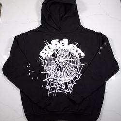 Black And White Spider Hoodie