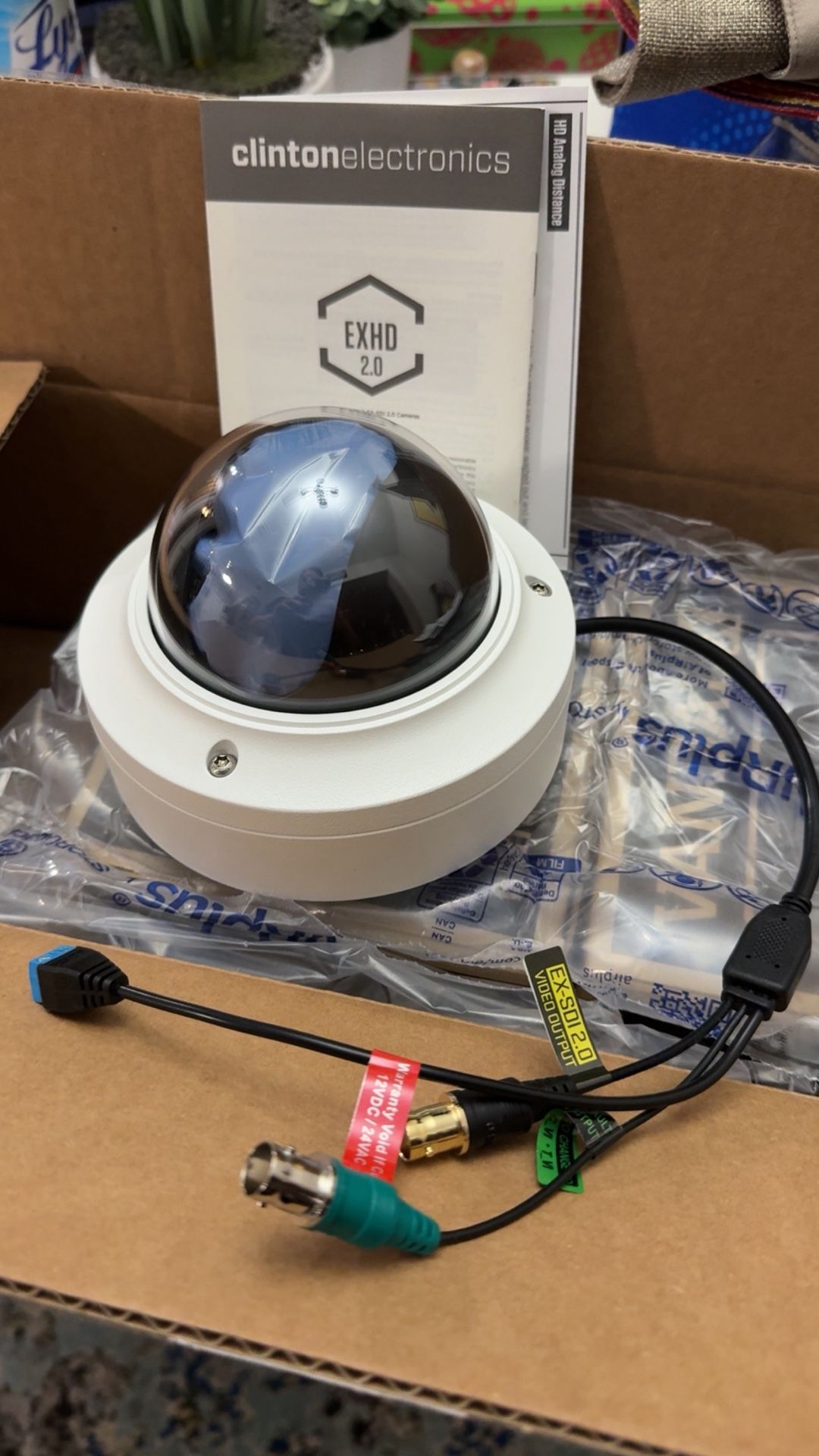 Security camera from Clinton Electronic: CE VX1HD