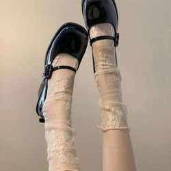 Lace Sheer Socks 