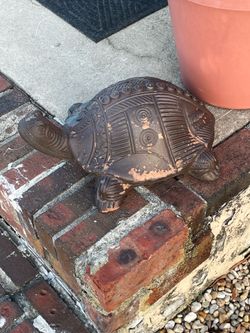 Outdoor garden turtle