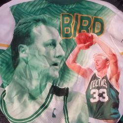 Vintage 90s Larry Bird Jacket Size S