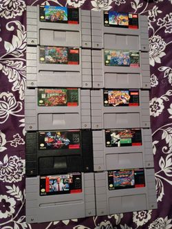 Super Nintendo Games