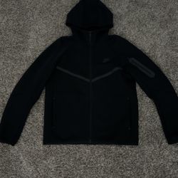 Nike Black Tech Fleece Zip up Hoodie