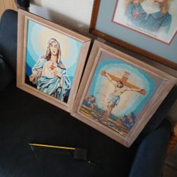 Religious Paintings, Vintage 