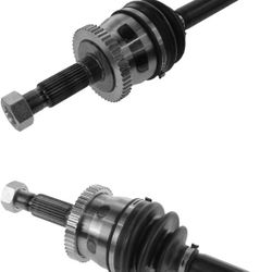 TRQ Front Drivetrain Kit CV Axle Shafts