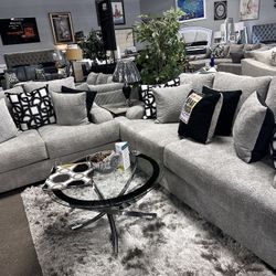 Gorgeous Deep Seating Sofa Set! $2499 🩶☎️📦 