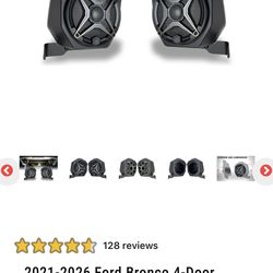 Bronco Rear Speakers -SSV Works