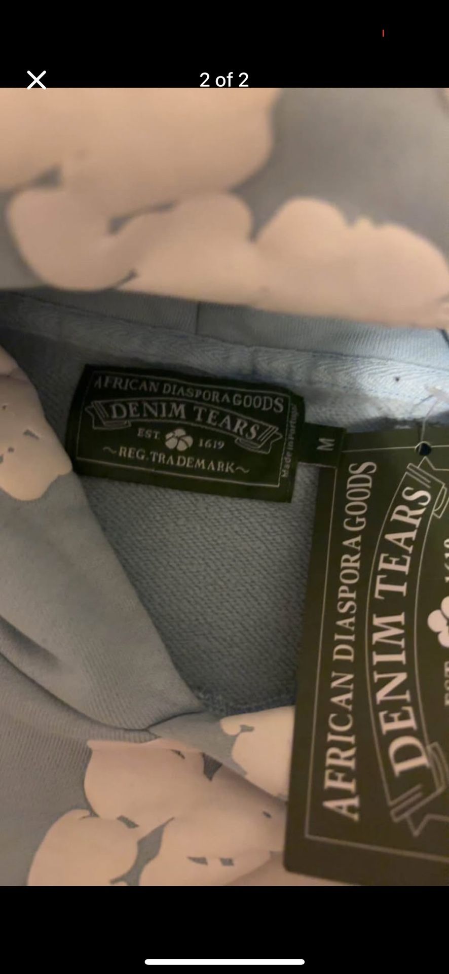 Brand New Denim Tears With Tags