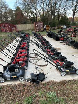 Push Mowers That Have Been Serviced!