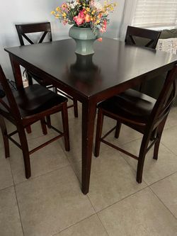 Dining table 4 chairs