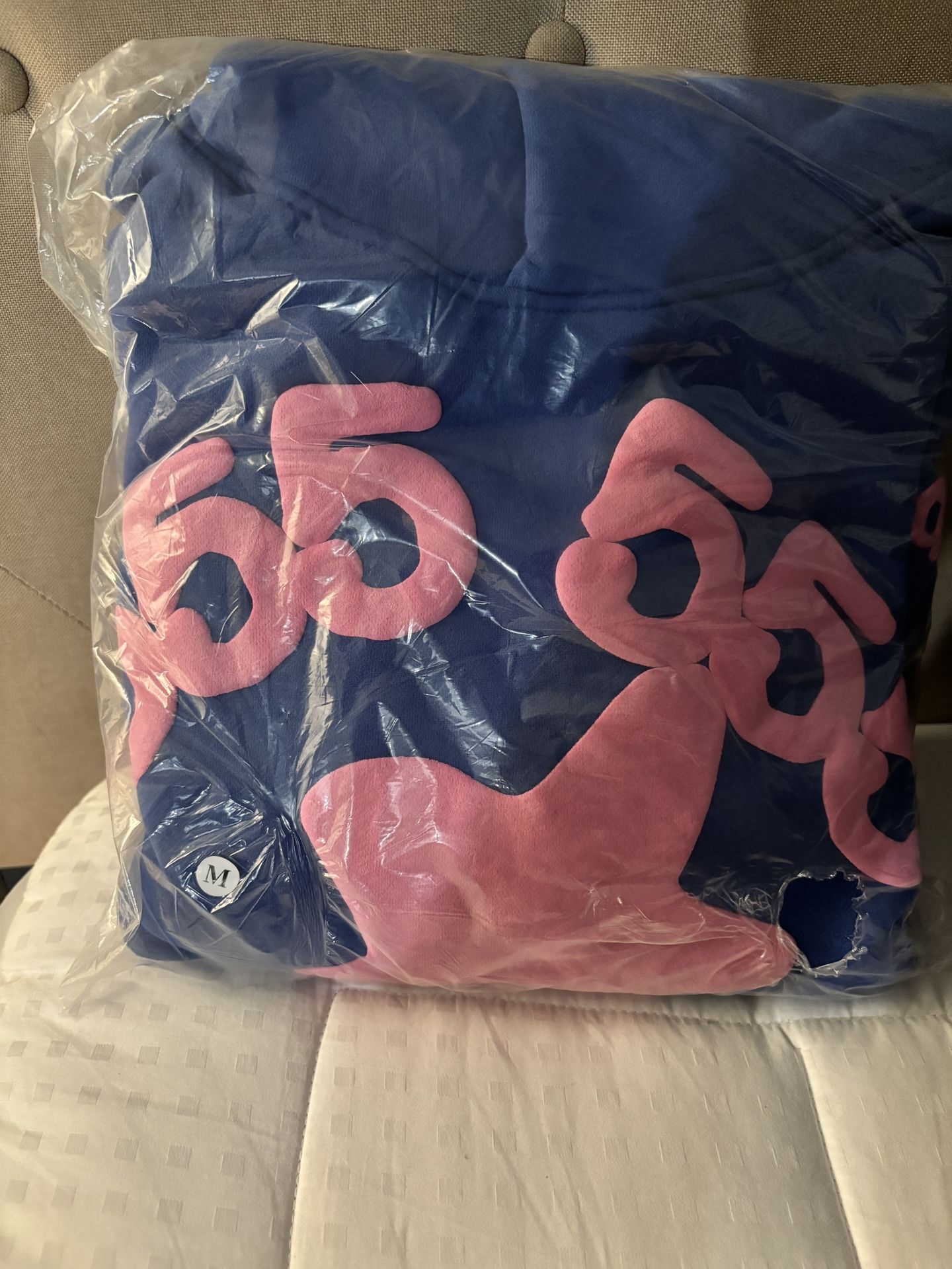 Blue & Pink Spider Hoodie