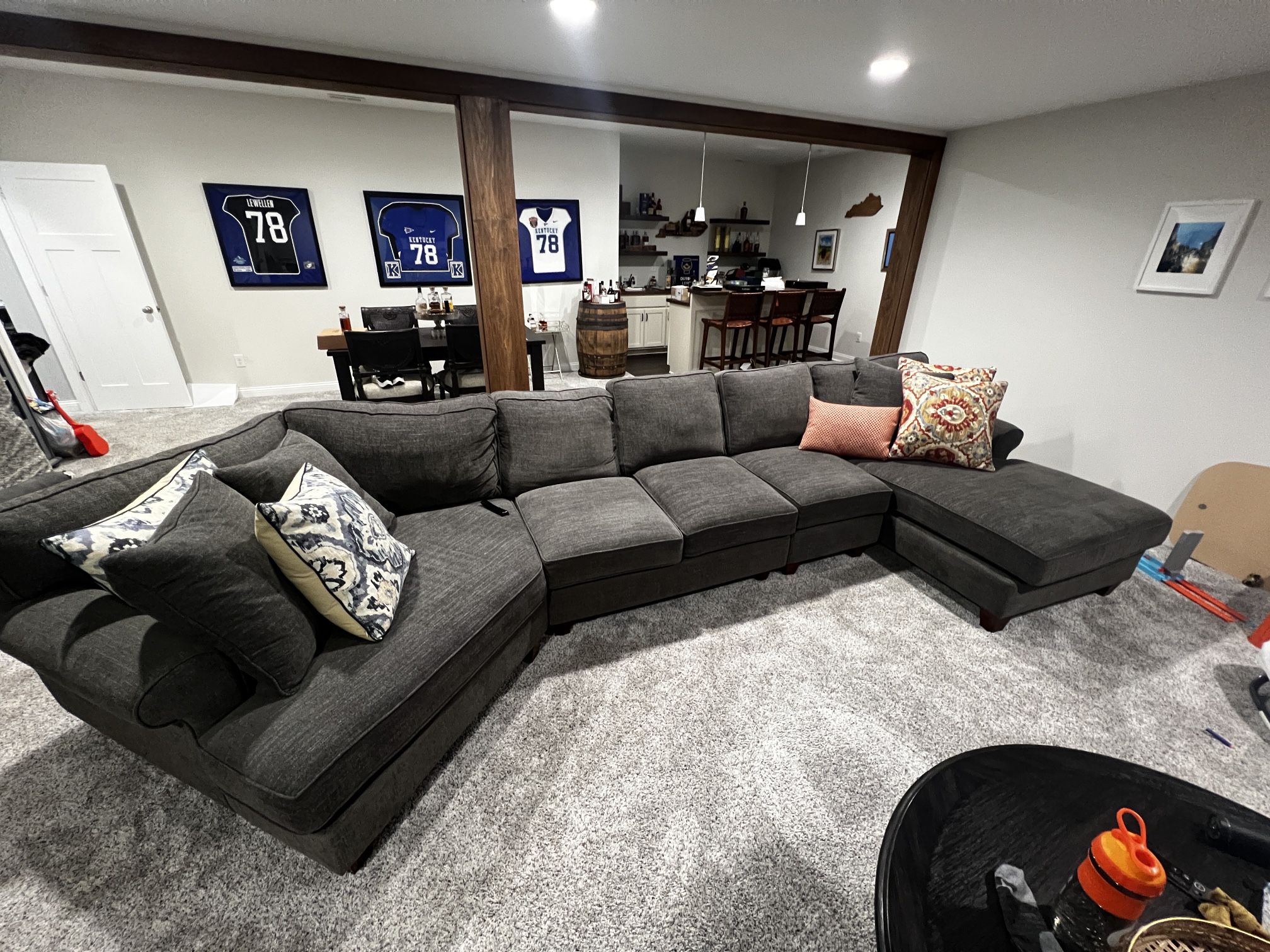 Haverty’s Corey Sectional couch