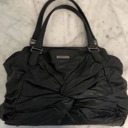 Burberry leather satchel 