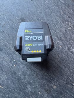 Ryobi 40v 6ah battery