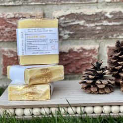 Yellow taxi Organic Handmade Soap 