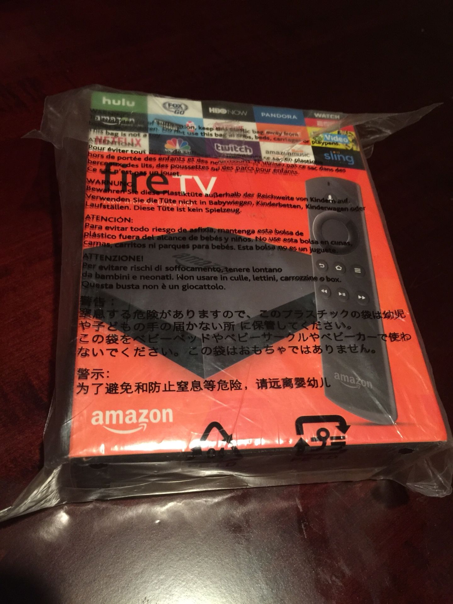 Brand New Amazon Fire Tv 4K