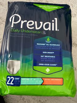 Prevail Adult Incontinence Underwear Small/Youth