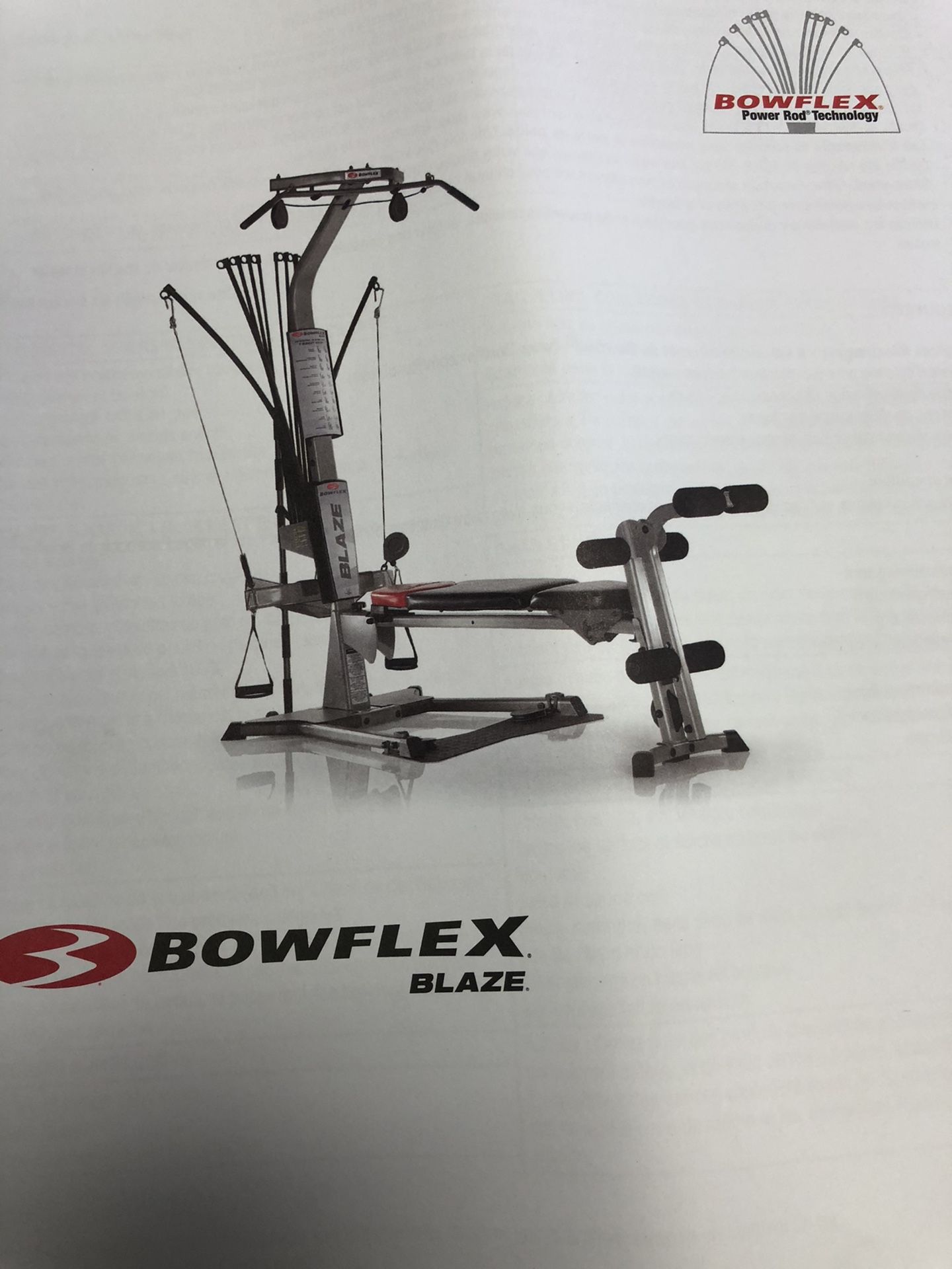 Bowflex Blaze Exercise & Fitness Home Gym series