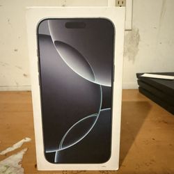 iPhone 16 Pro Max Box Only 