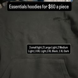 Essentials Hoodies Individual 
