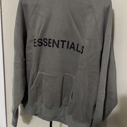 Grey Essentials Hoodie