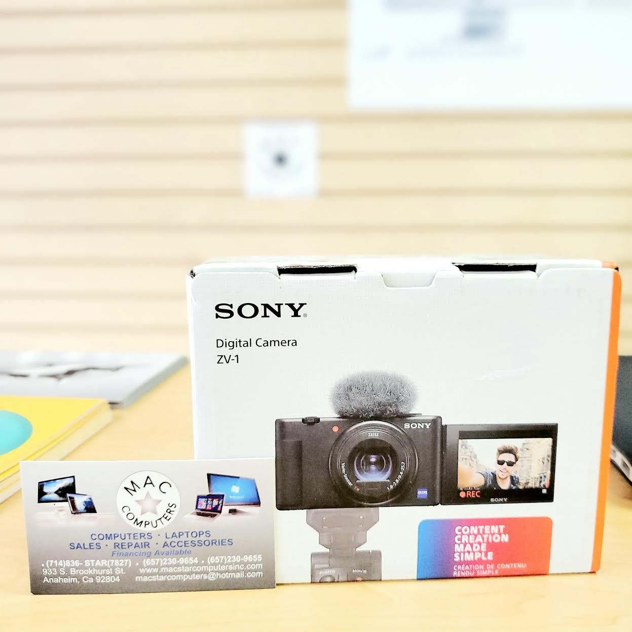 Sony ZV-1 Digital Camera (No credit needed payment option plan! Put $39 down and get your items TODAY!)